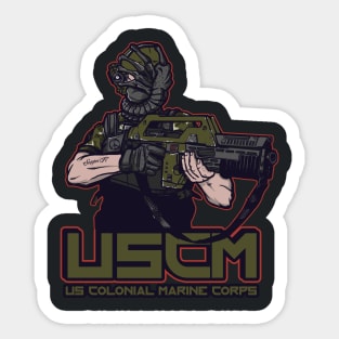 Colonial Facehugger Sticker